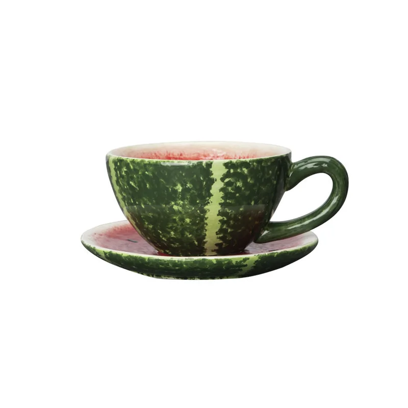 Image of Watermelon Cup + Plate