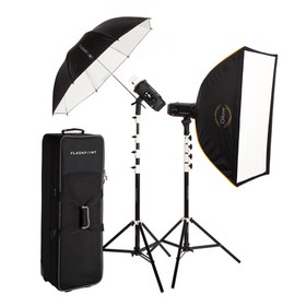 Flashpoint XPLOR 600 SE R2 Manual HSS Battery-Powered All-In-One Outdoor Flash - 2-Light Kit