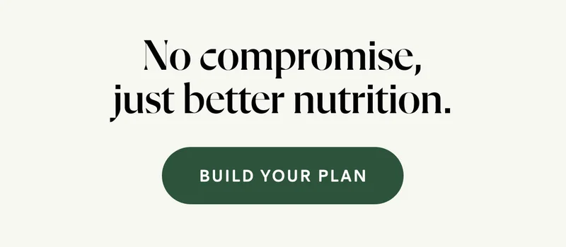 No compromise, just better nutrition.