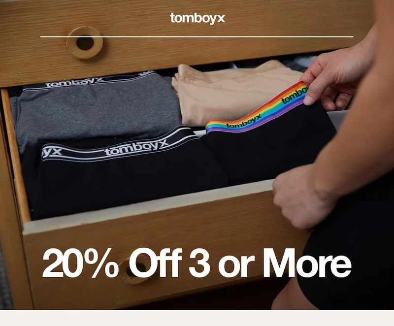 20% Off 3 or More