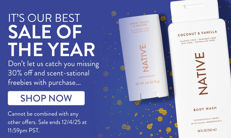 Its our best sale of the year. Don't let us catch you missing 30%% off and scent-sational freebies with purchase... Shop now. Cannot be combined with any offers. Sale ends 12/4/25 at 11:59pm PST.