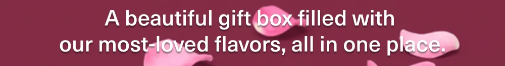 A beautiful gift box filled