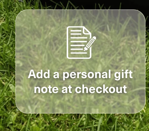 Add a personal gift note