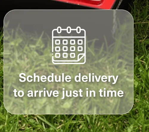 Schedule delivery