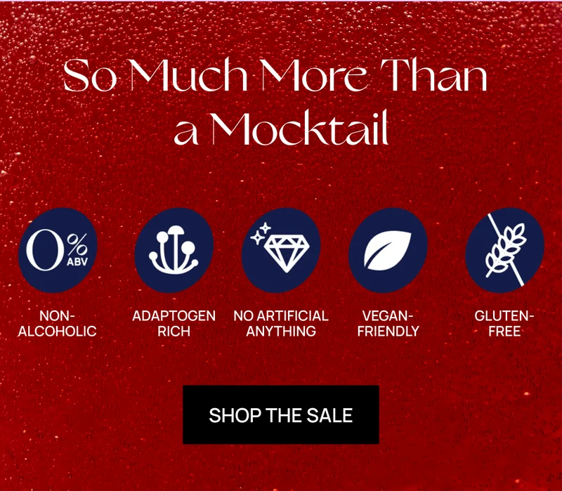 So Much More Than  a Mocktail | Shop the Sale