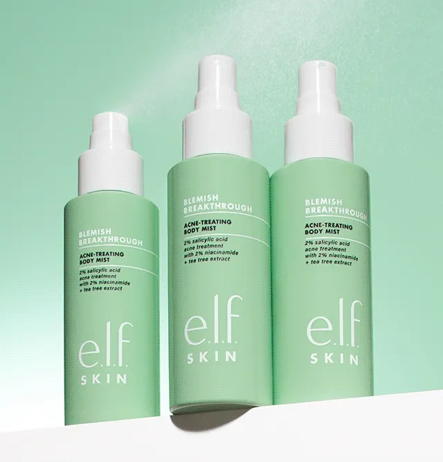 New! Blemish Breakthrough Acne-Treating Body Mist