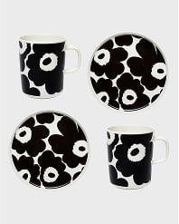Unikko mug and plate set Unikko mug and plate set