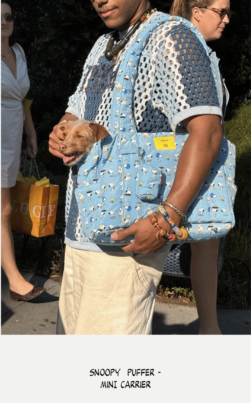 Snoopy Puffer - Mini Carrier