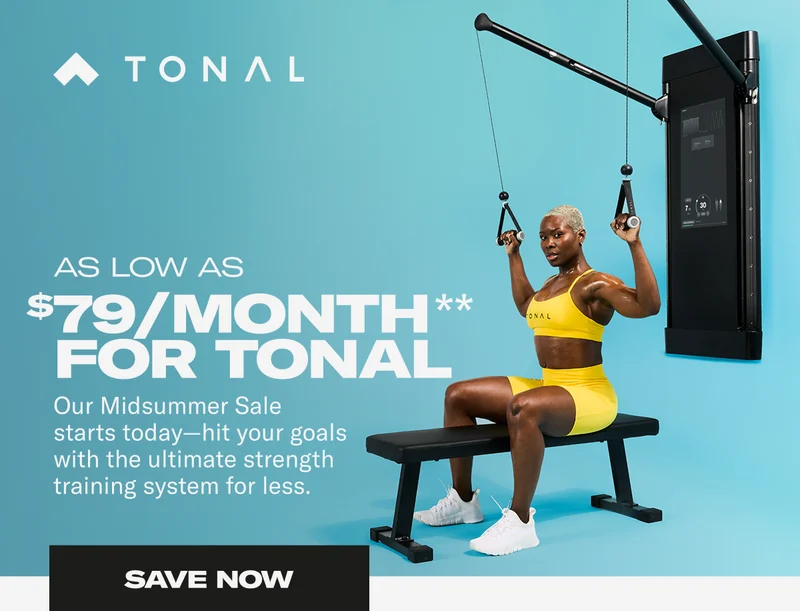 Save $500* On Tonal. Save Now
