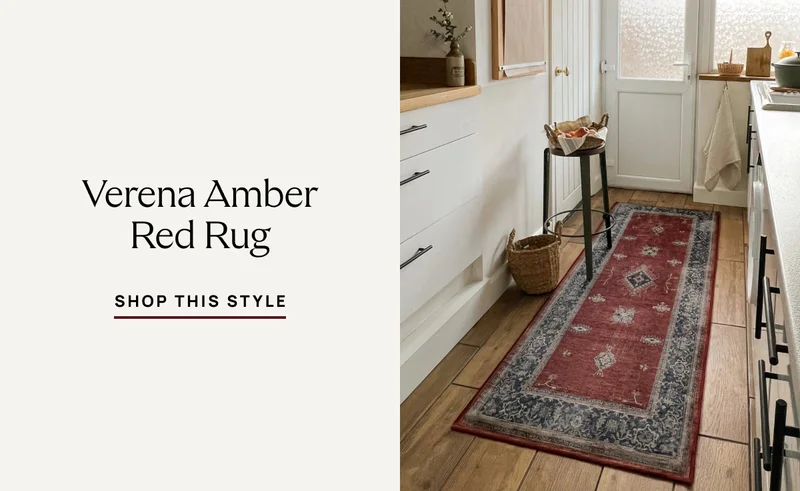 Verena Amber Red Rug