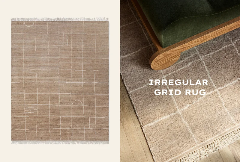 Shop Irregular Grid Rug
