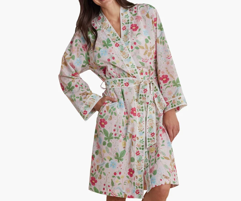 Image of Voile Robe - Strawberry Fields