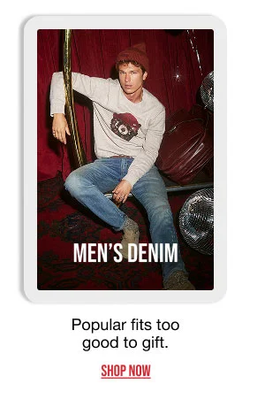 Men's Denim Shop Now