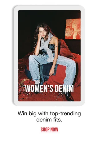 Women's Denim Shop Now