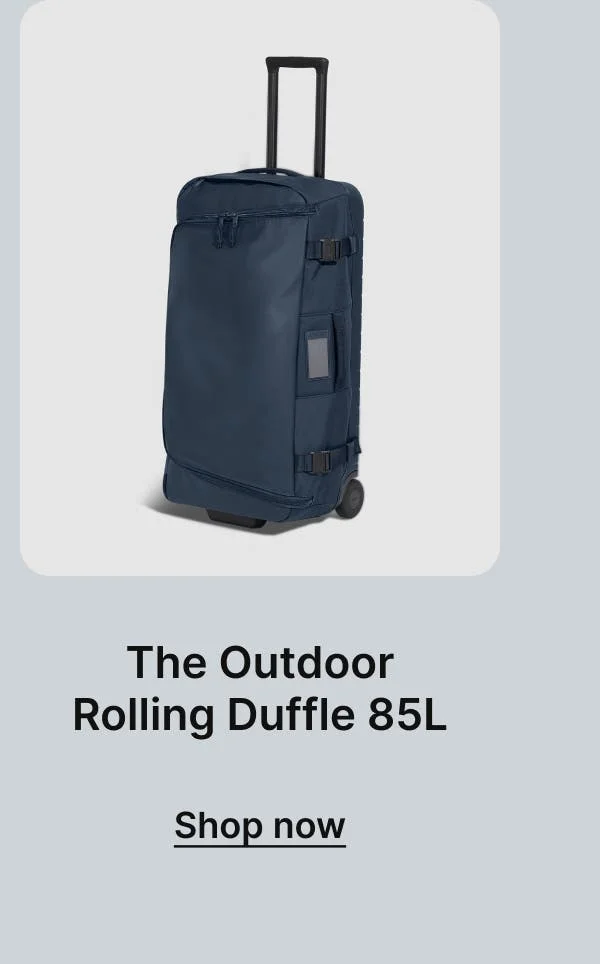 The Outdoor Rolling Duffle 85L