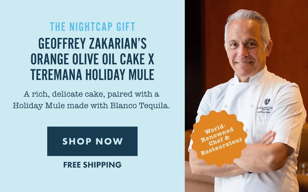 Teremana Tequila x Geoffrey Zakarian Teremana Tequila x Geoffrey Zakarian