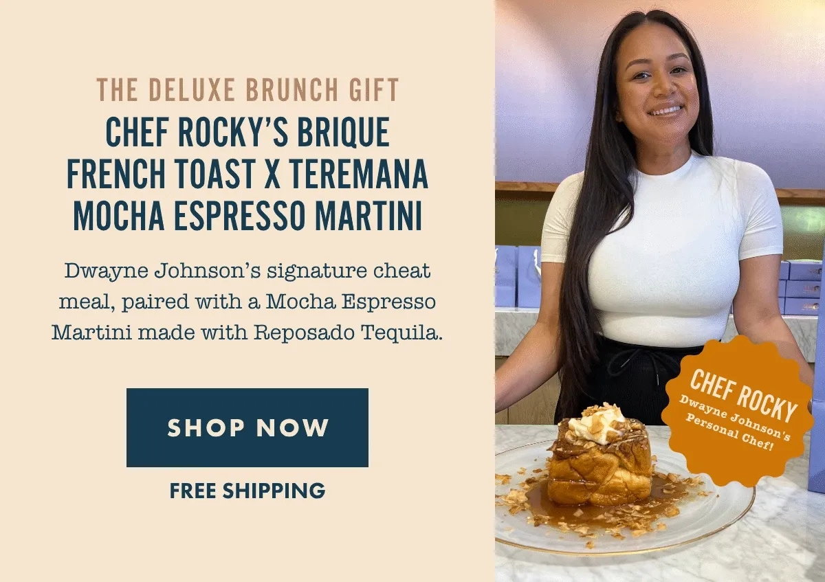 Teremana Tequila x Brique French Toast Teremana Tequila x Brique French Toast
