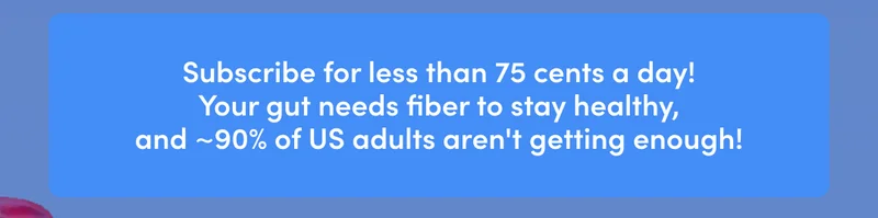 INTRODUCING TUSHY FIBER GUMMIES