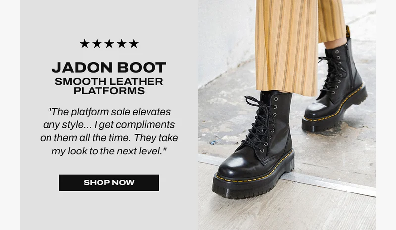 Jadon Boot Smooth Leather Platforms
