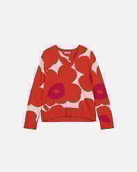 Päivä Unikko Knitted cotton pullover