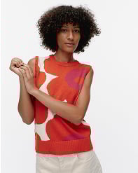 Pioneeri Unikko Knitted cotton vest