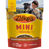 Zuke's Mini Naturals Soft and Chewy with Peanut Butter and Oats Training...