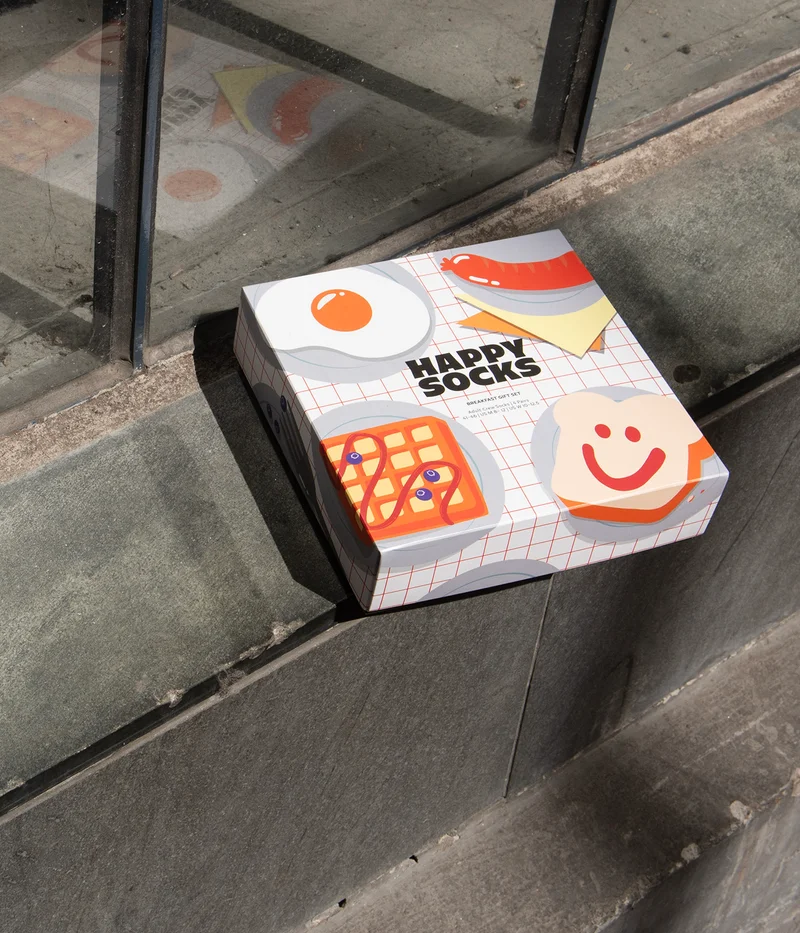 4-Pack Breakfast Socks Gift Set