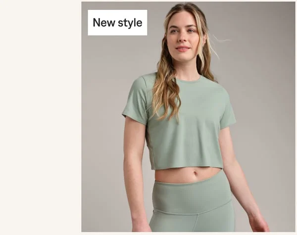 Serene Cropped Tee