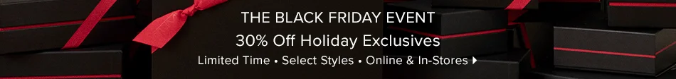 The Black Friday Event: 30% Off Holiday Exclusives