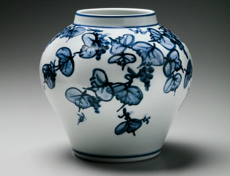 Kondō Hiroshi’s “Jar with Grapevine”