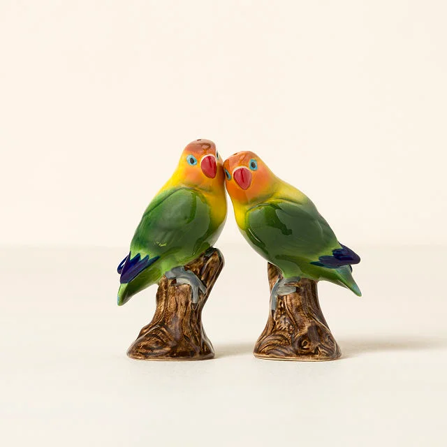 Love Birds Ceramic Salt & Pepper Shakers