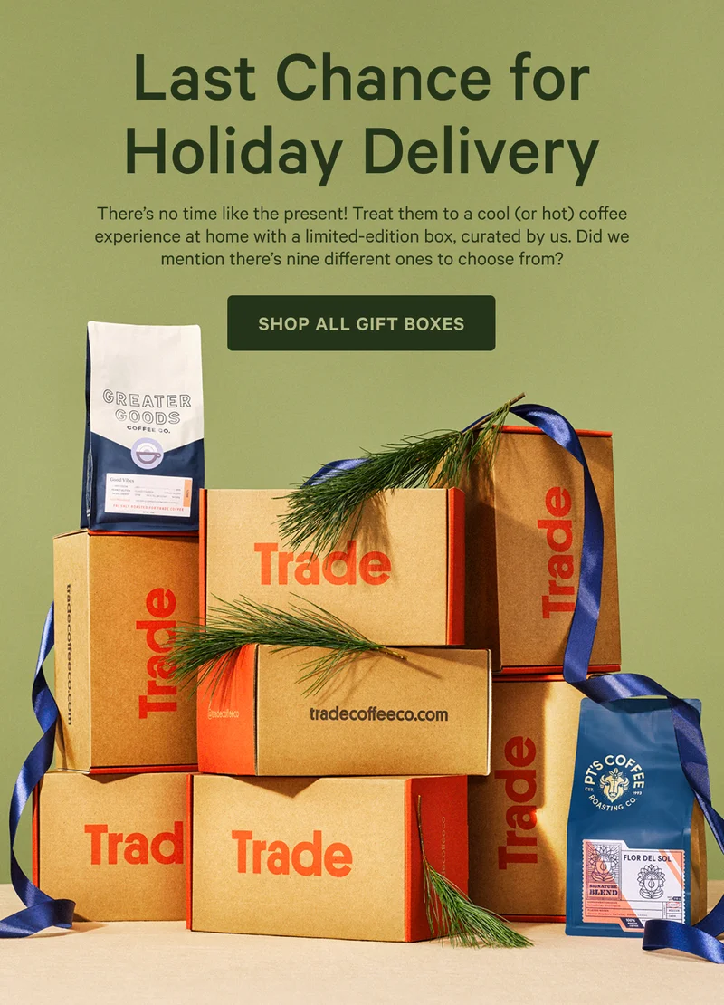 Last Chance for Holiday Delivery