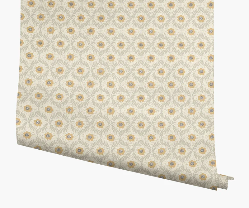 Image of Emma Wallpaper - Linen