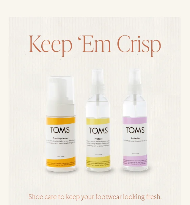 TOMS Shoe Care Kit