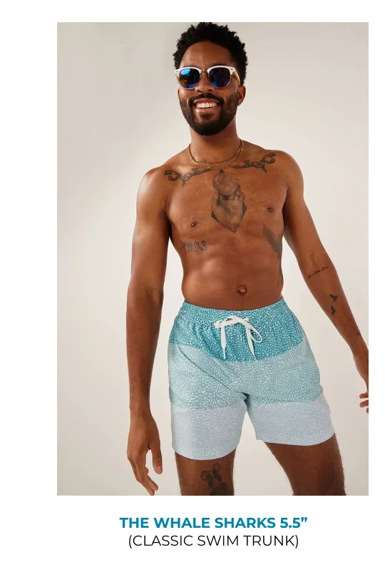 Classic Swim Trunk: The Whale Sharks 5.5"