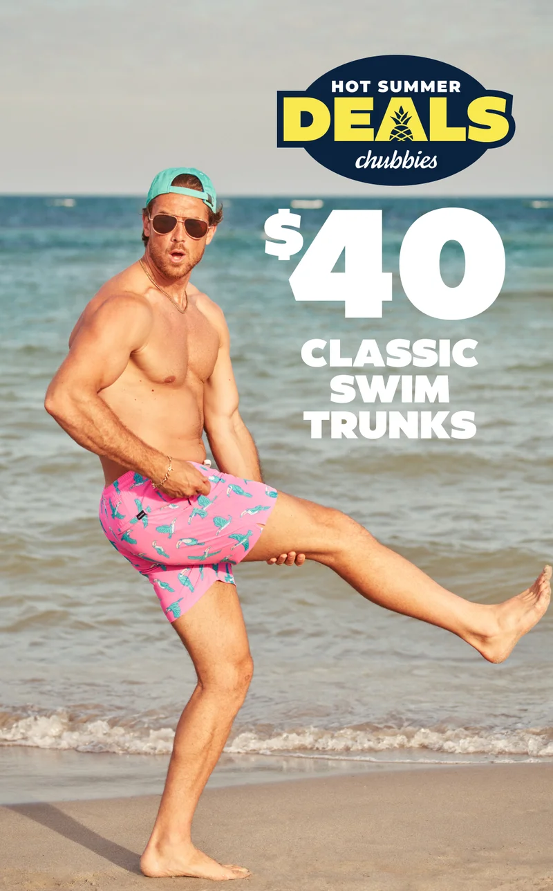 HOT SUMMER DEALS - Shop $40 Classic Swim Trunks