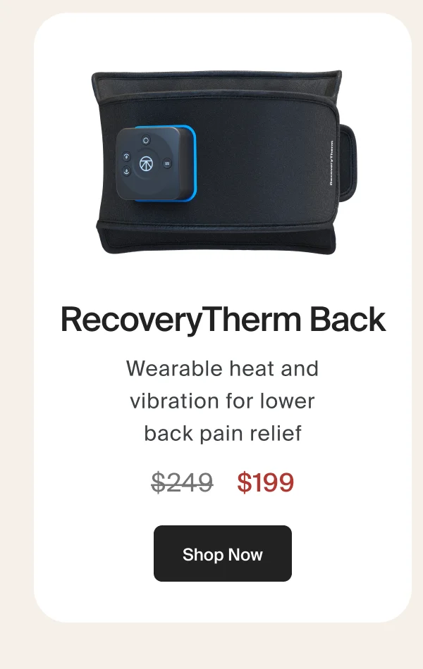 RecoveryTherm Back | Shop Now