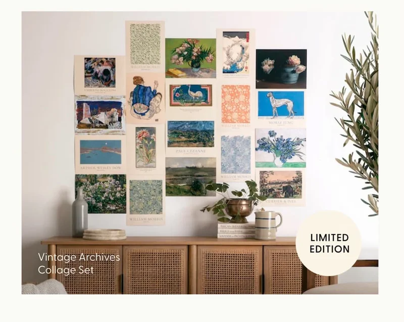 Vintage Archives - Limited Edition Collage Set