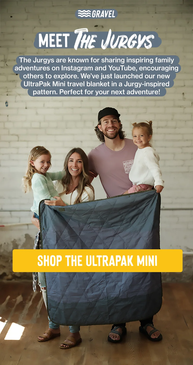just arrived: the ultrapak mini blanket