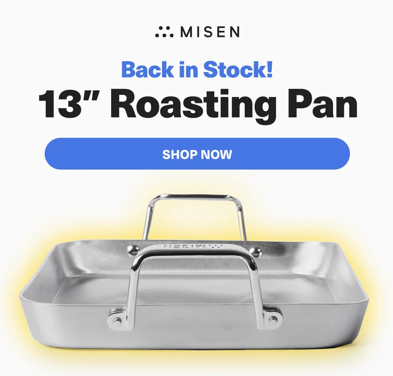 Back in Stock! 13' Roasting Pan - SHOP NOW
