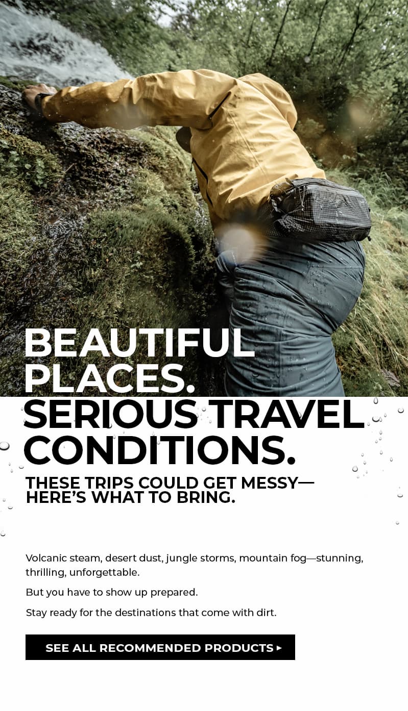 Beautiful Places. Serious Travel Conditions