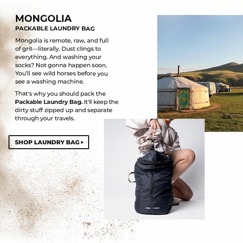 Packable laundry bag