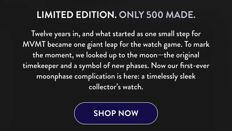 MVMT| 12-year Anniversary Edition