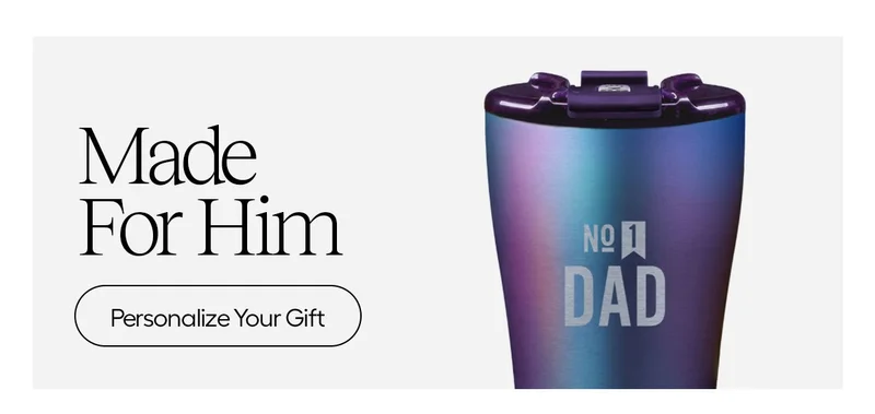 Made For Him- Personalize Your Gift