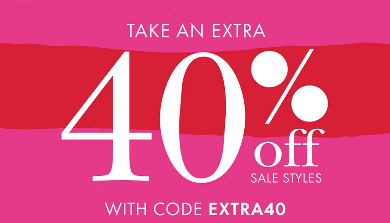 40%OFF with code EXTRA 40