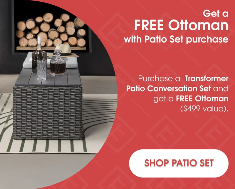 Transformer Patio Conversation Set