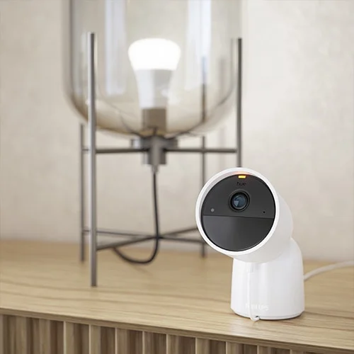 Secure wired camera
