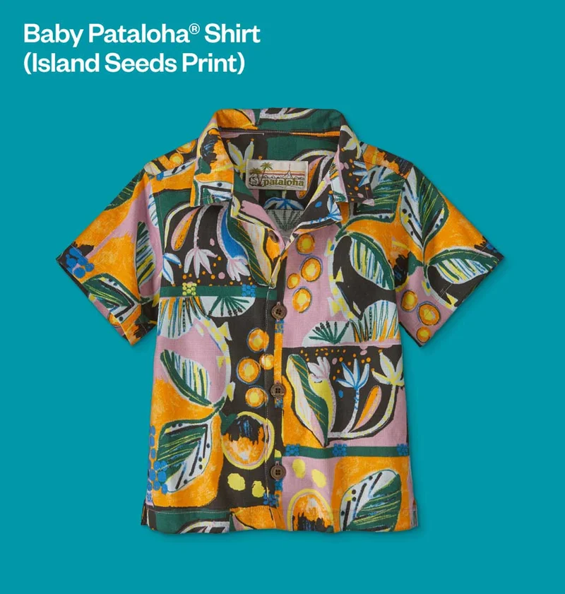 Baby Pataloha® Shirt (Island Seeds Print)