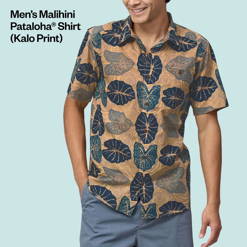 Men's Malihini Pataloha® Shirt (Kalo Print)