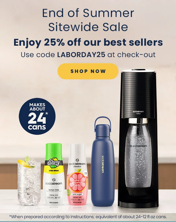 Celebrate Labor Day with 25% Off Everything*